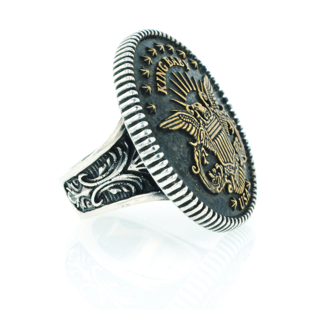 King Baby Statement Eagle Ring