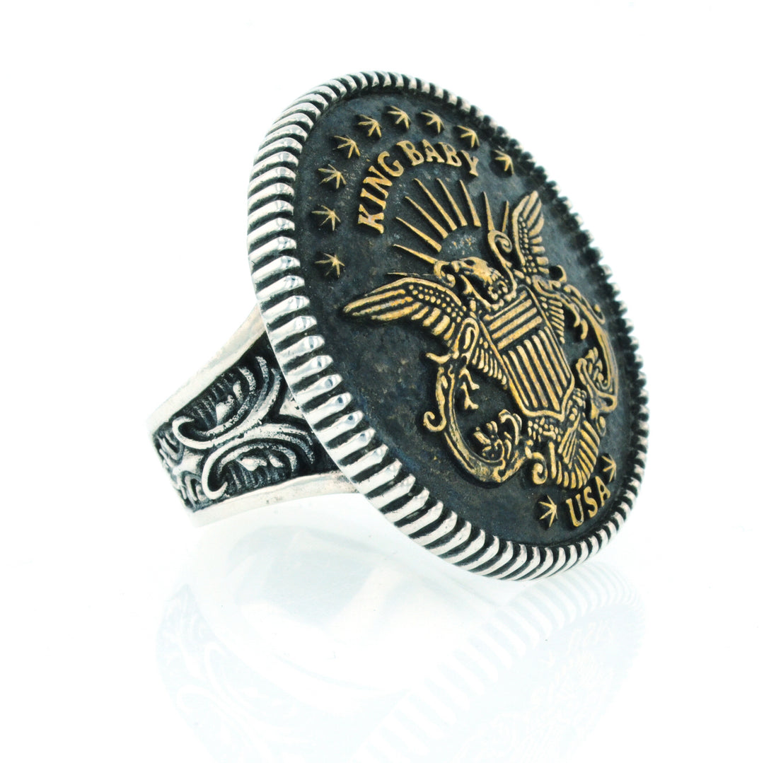 King Baby Statement Eagle Ring