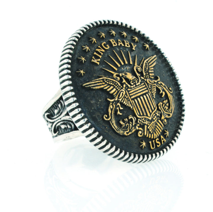 King Baby Statement Eagle Ring