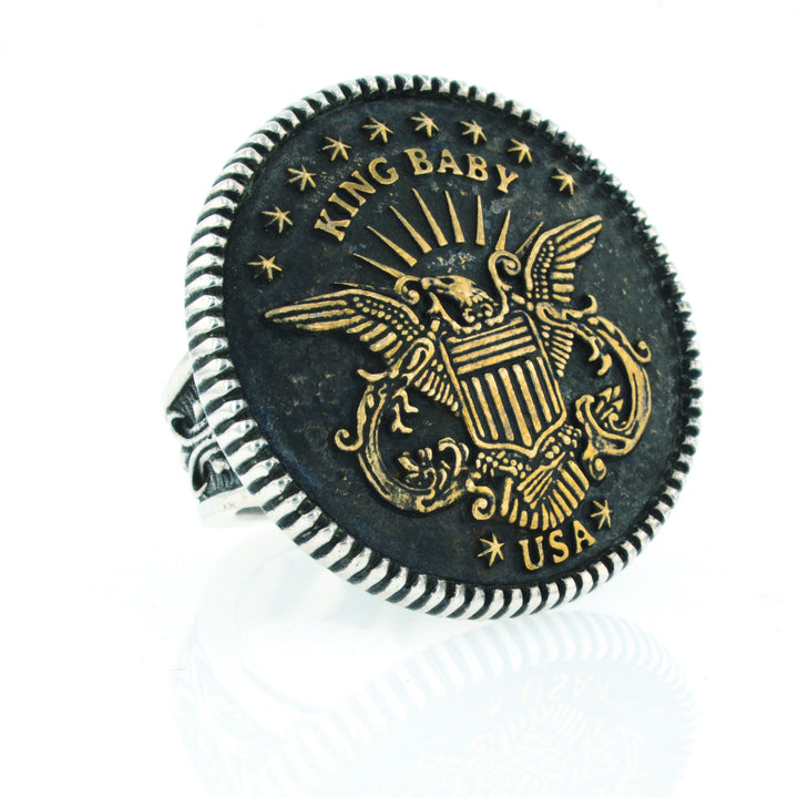 King Baby Statement Eagle Ring