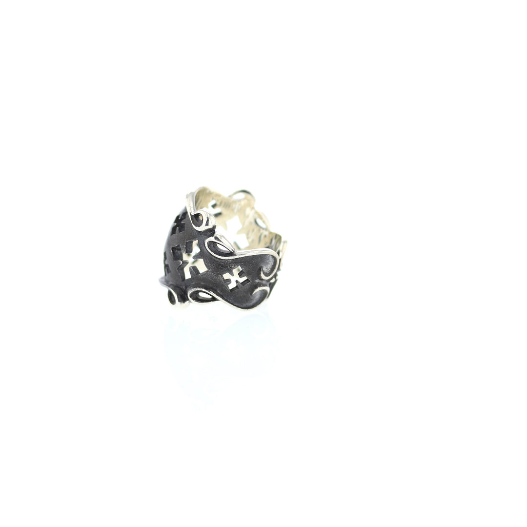 sterling silver king baby ring