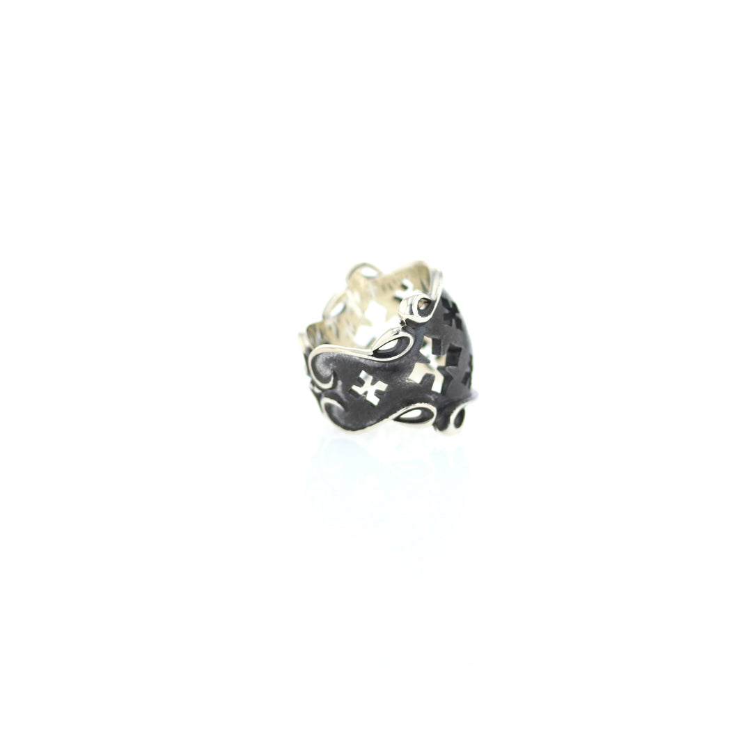 sterling silver king baby ring