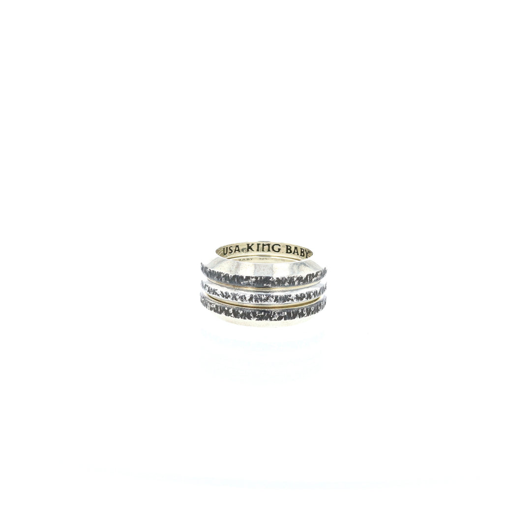 sterling silver king baby ring