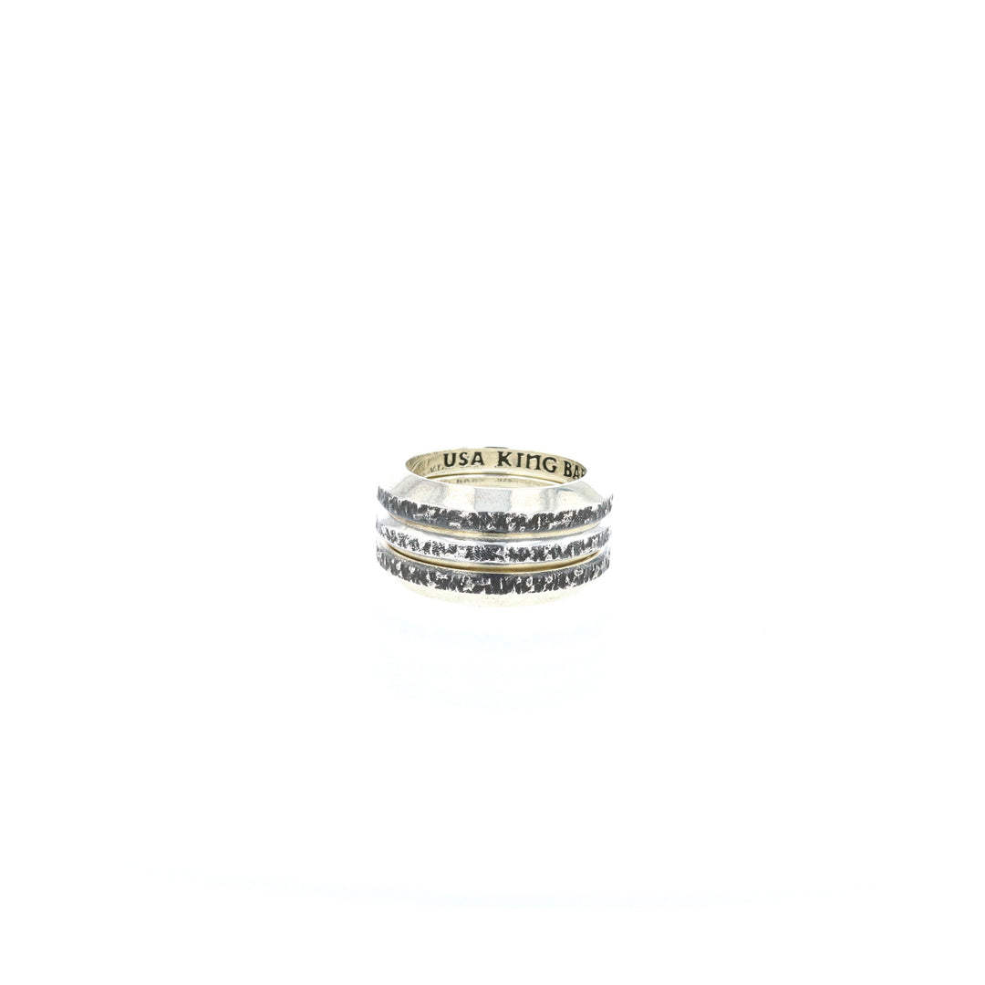 sterling silver king baby ring