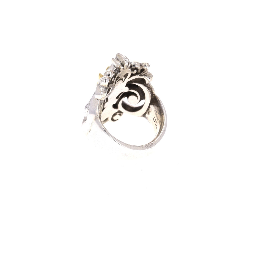 King Baby sterling silver ring