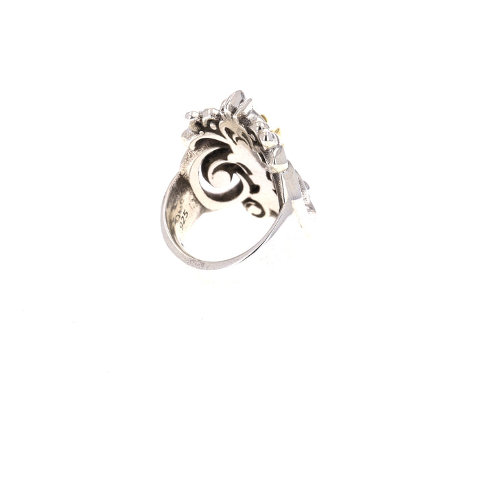 King Baby sterling silver ring