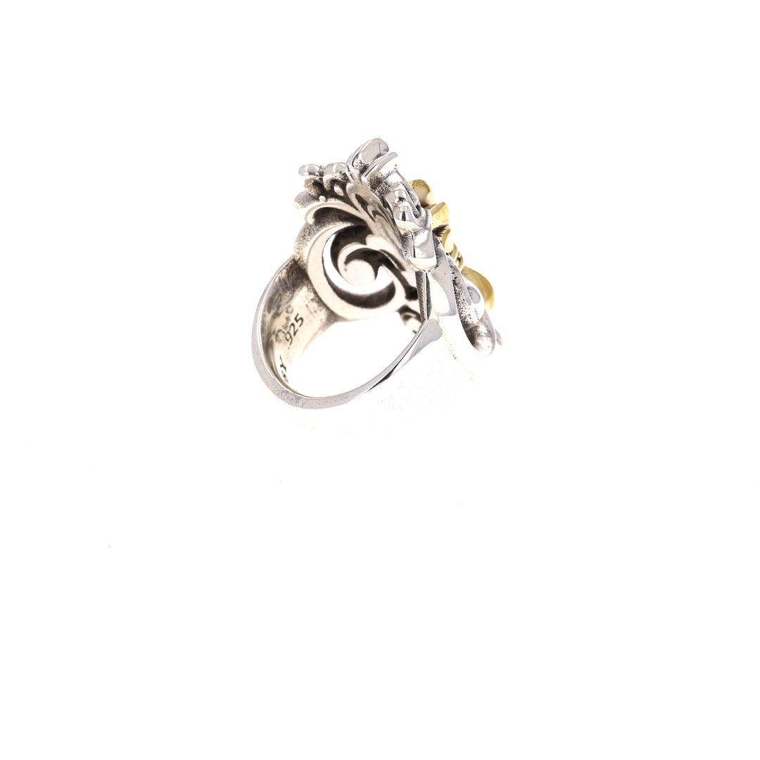 King Baby sterling silver ring