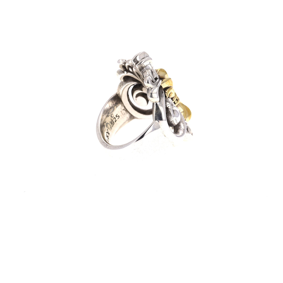 King Baby sterling silver ring