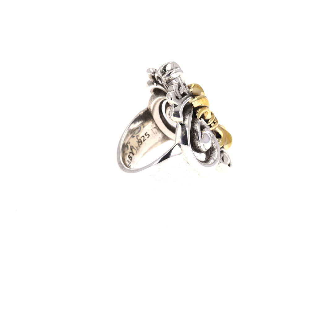 King Baby sterling silver ring