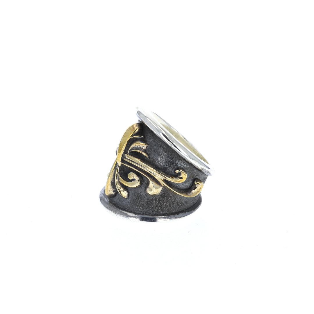 sterling silver king baby ring