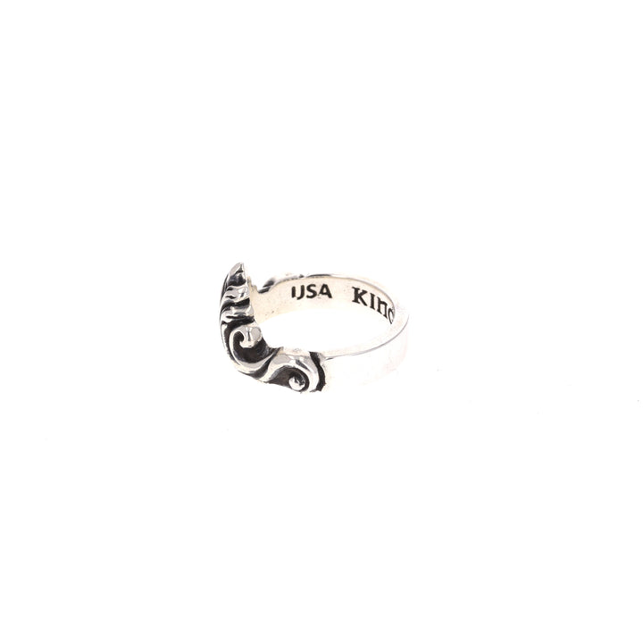 King Baby sterling silver ring