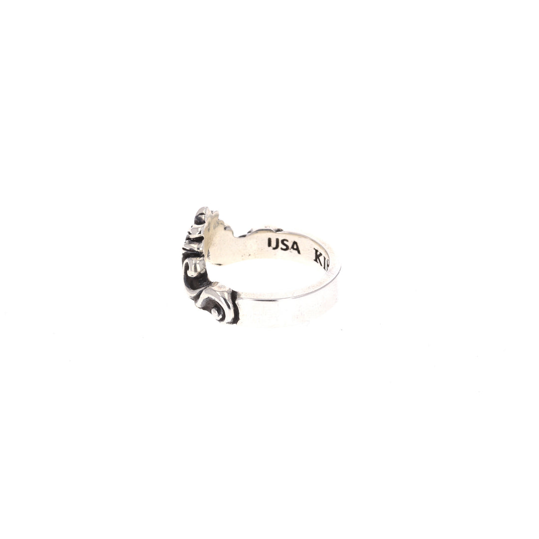 King Baby sterling silver ring