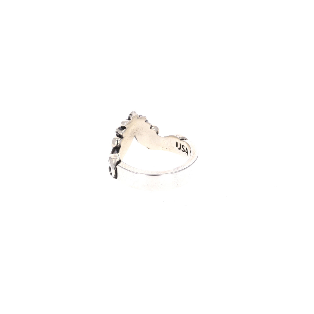 King Baby sterling silver ring