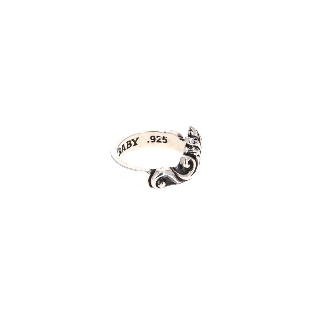 King Baby sterling silver ring