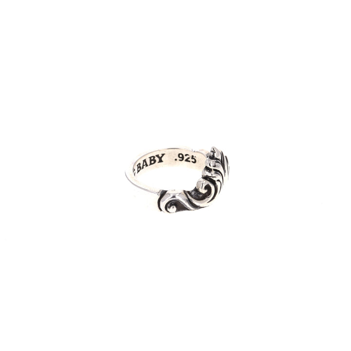 King Baby sterling silver ring