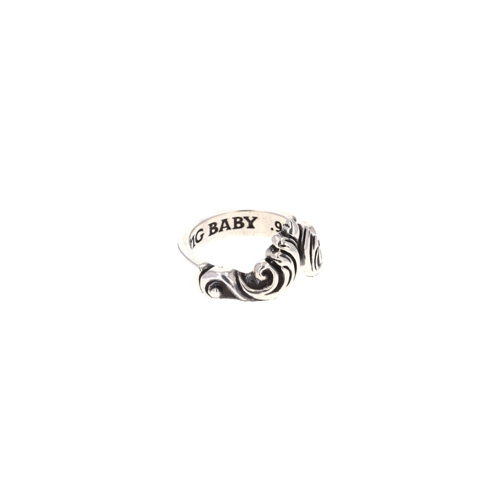 King Baby sterling silver ring