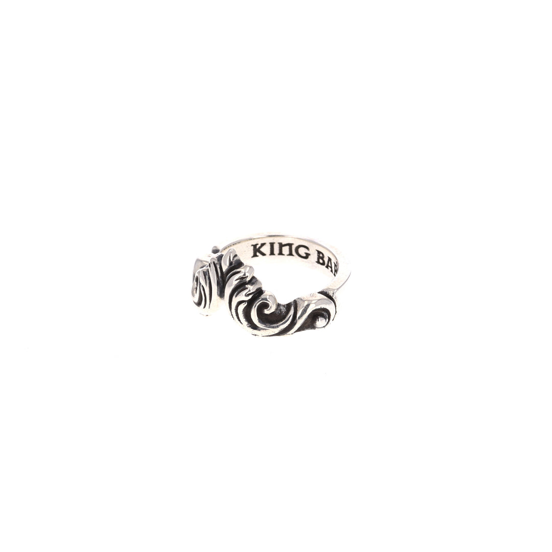 King Baby sterling silver ring