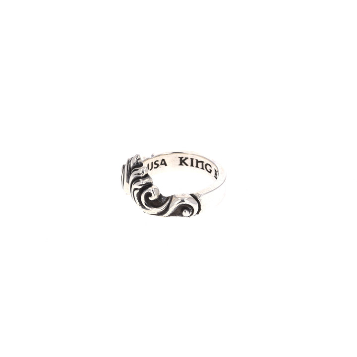 King Baby sterling silver ring