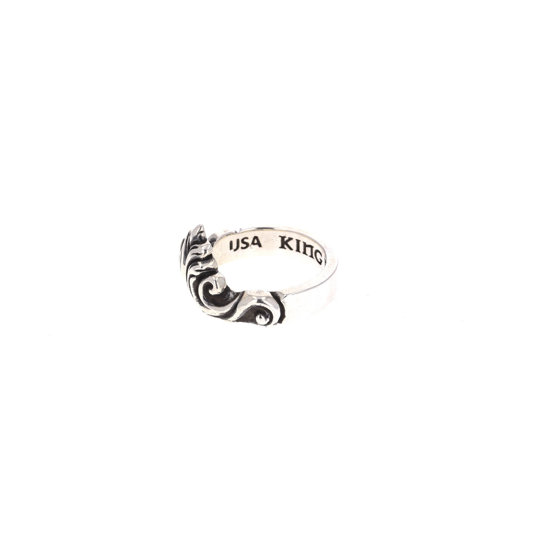 King Baby sterling silver ring