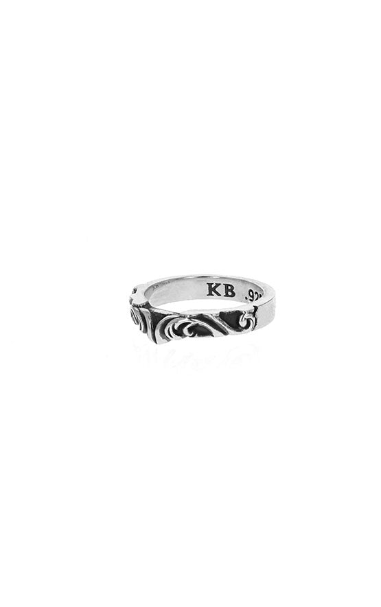 King Baby sterling silver ring