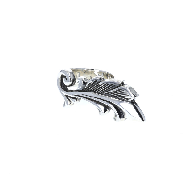 Feathered Scroll Ring