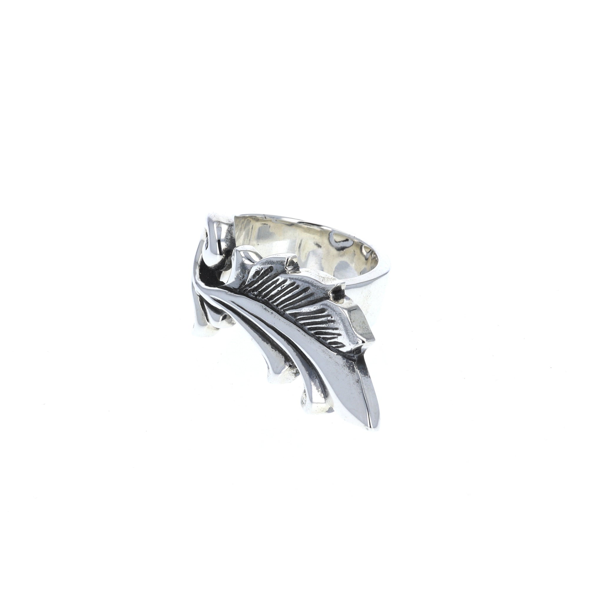 king baby sterling silver ring