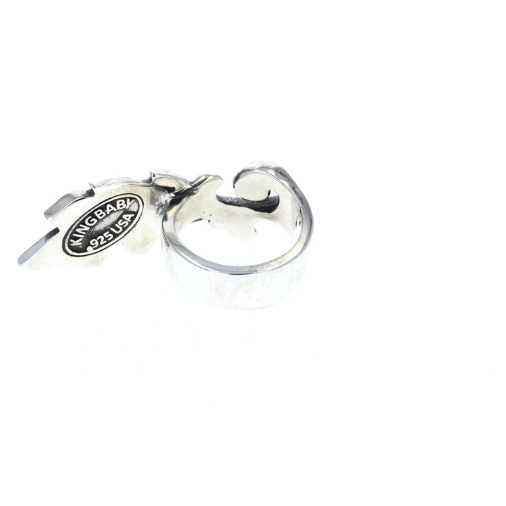 King Baby sterling silver ring