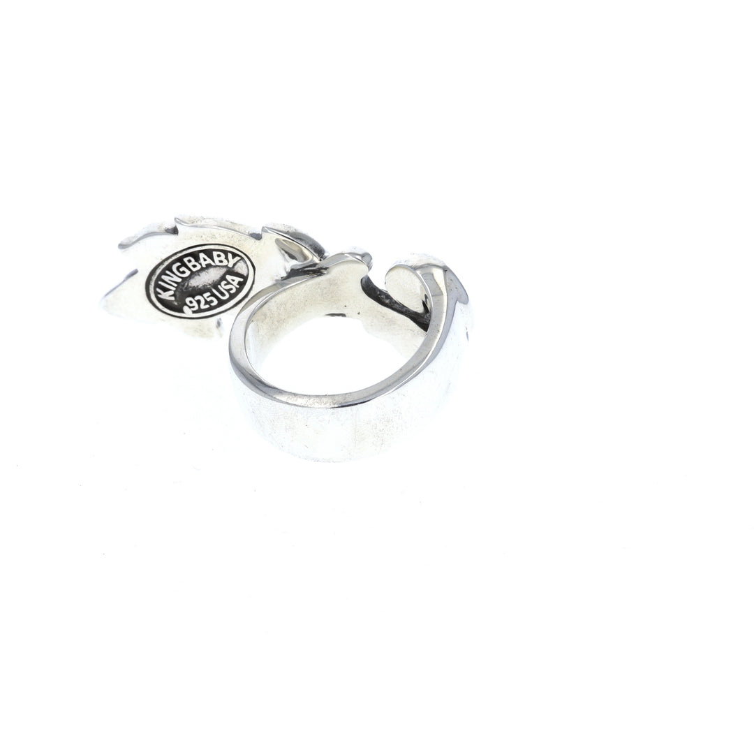 King Baby sterling silver ring