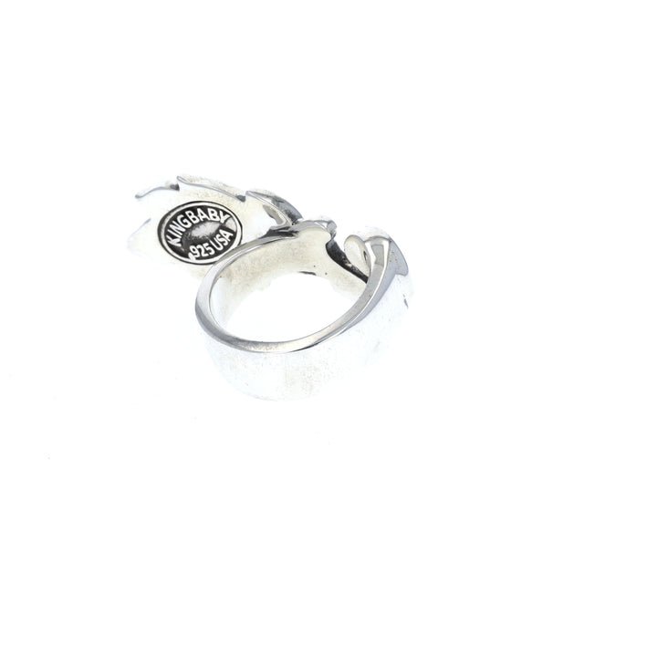 King Baby sterling silver ring