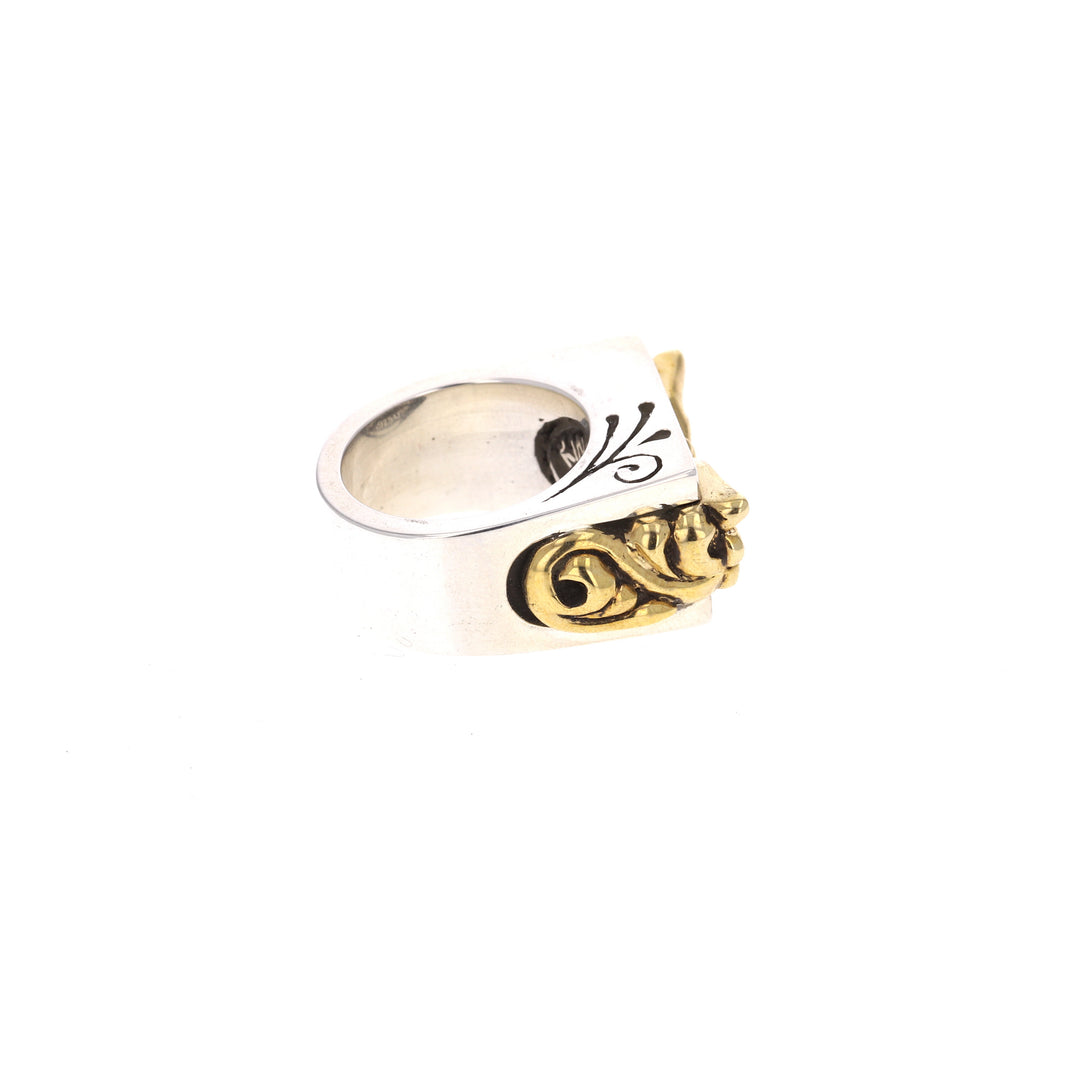 King Baby sterling silver ring