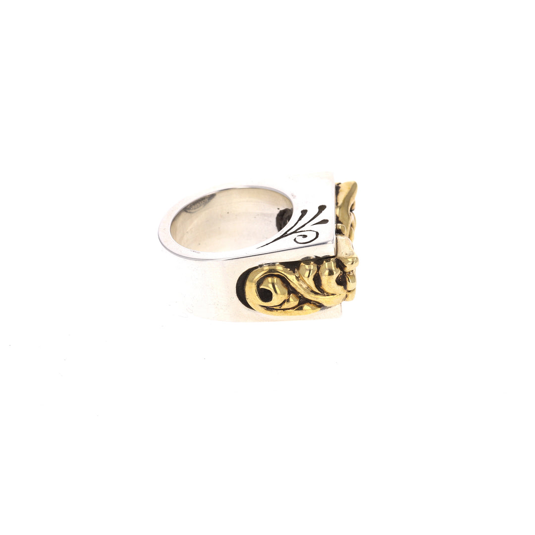 King Baby sterling silver ring