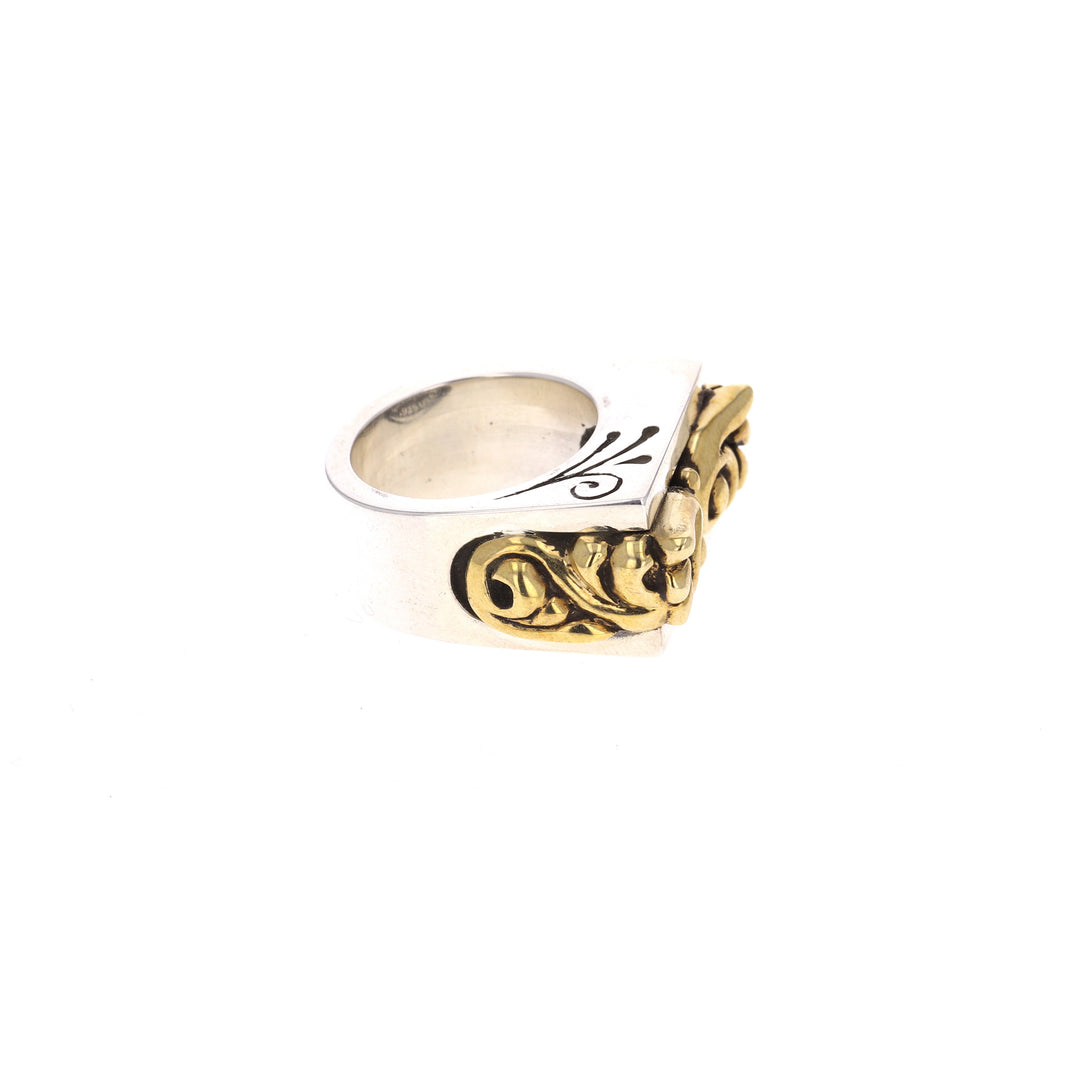 King Baby sterling silver ring