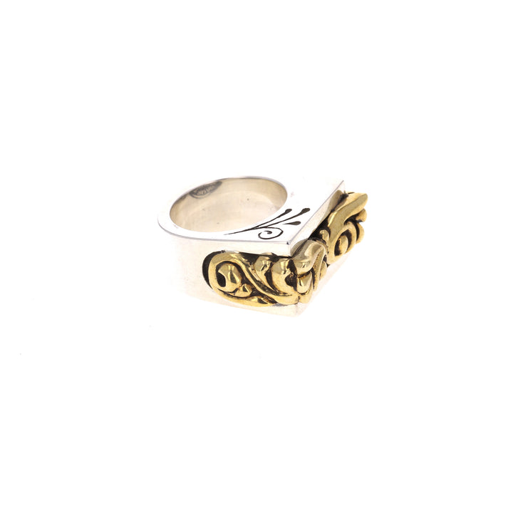 King Baby sterling silver ring