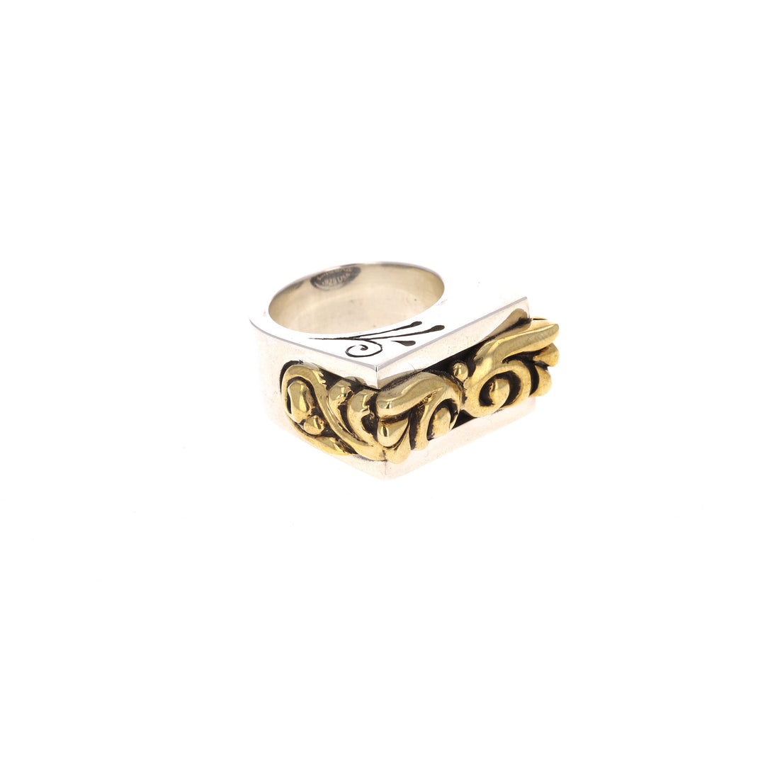 King Baby sterling silver ring