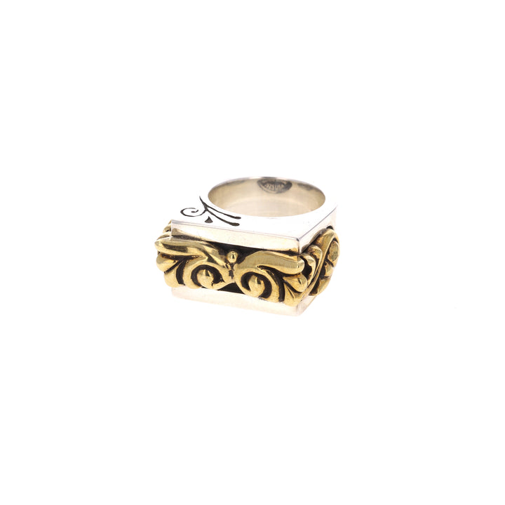 King Baby sterling silver ring