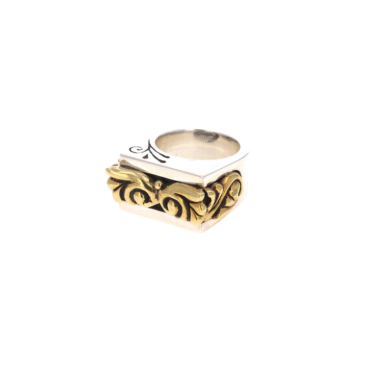 King Baby sterling silver ring