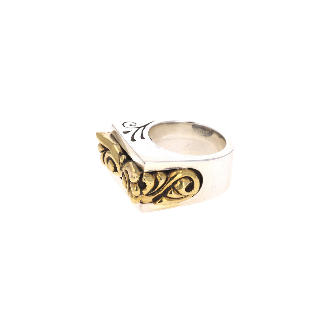 King Baby sterling silver ring