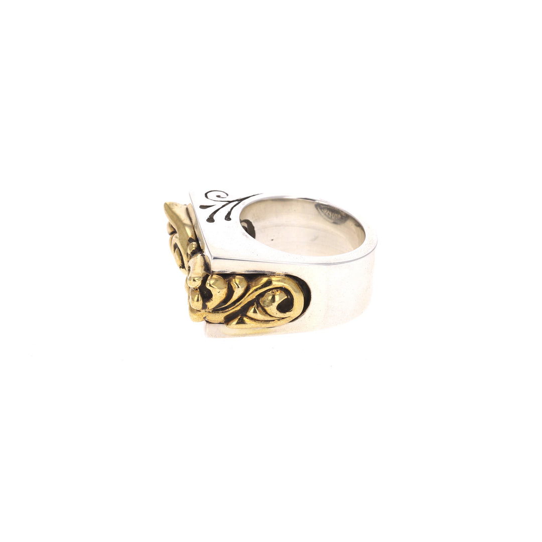 King Baby sterling silver ring