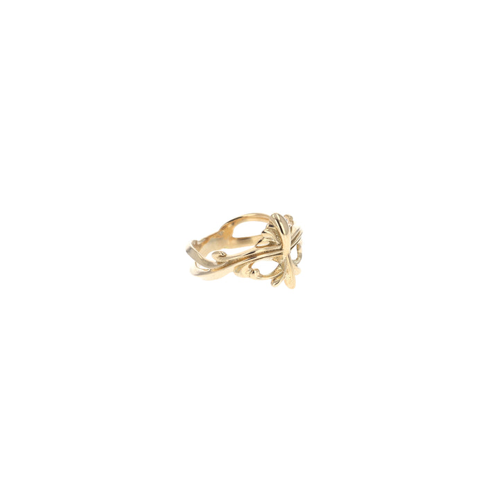 18k gold king baby ring