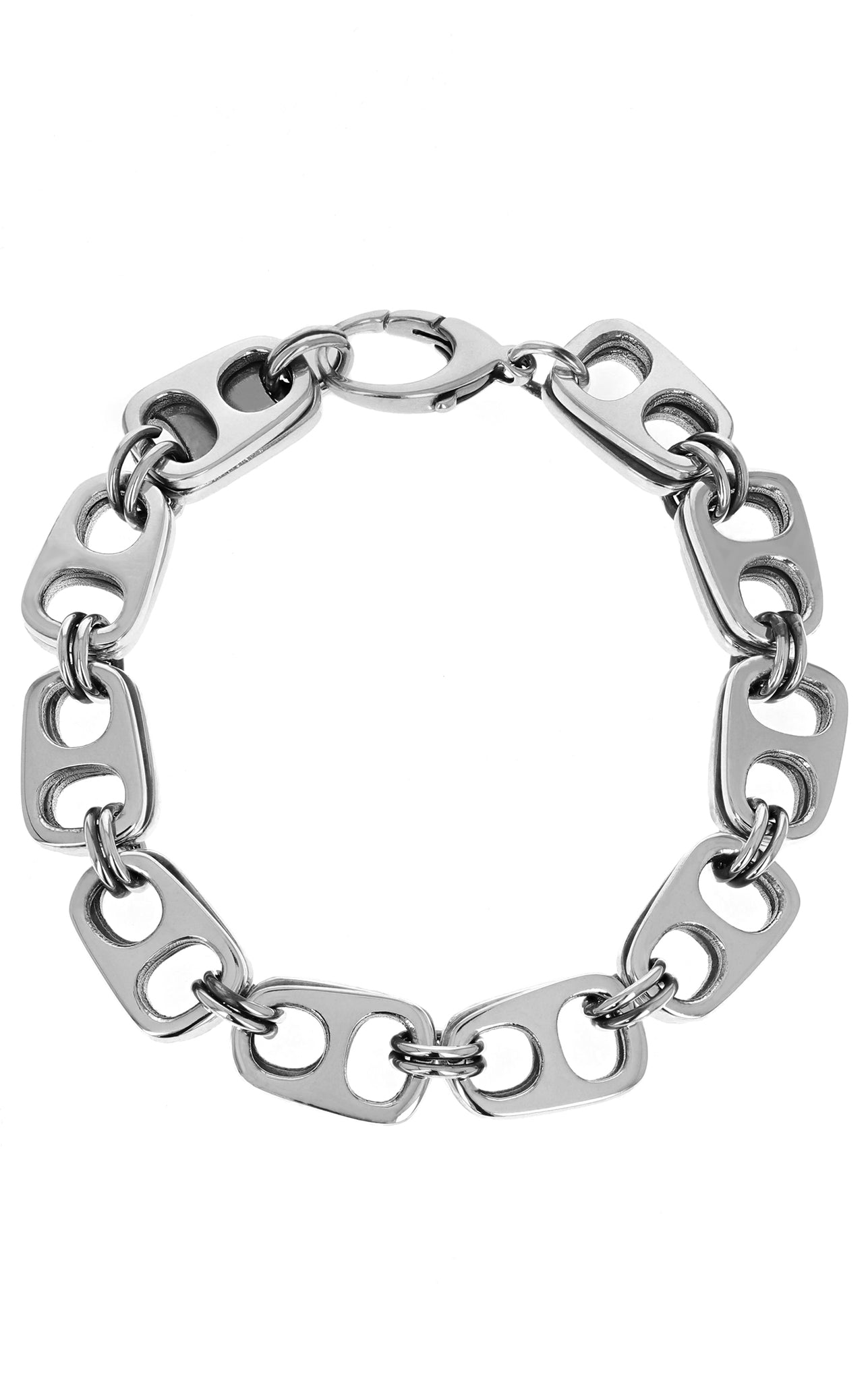 Medium Double Layer Pop Top Bracelet with Lobster Clasp