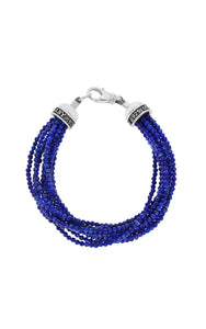 king baby ten strand lapis lazuli bracelet for women