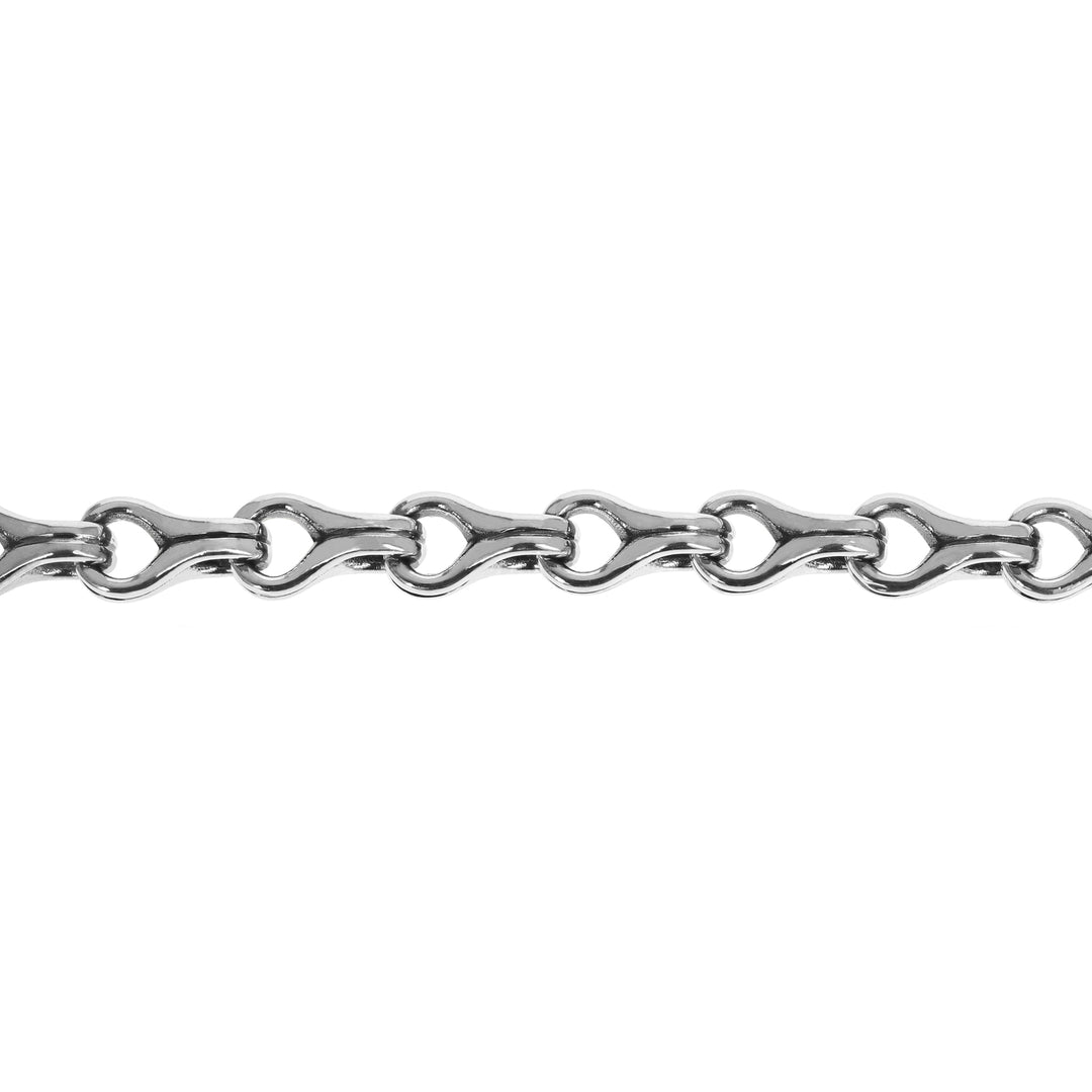 Twisted Eight Link Bracelet