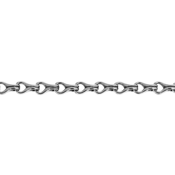 Small Twisted Eight Link Bracelet