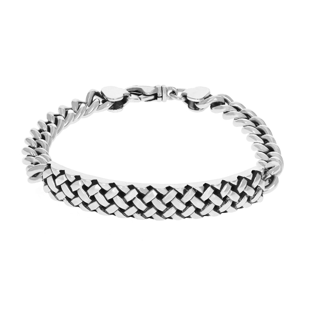 Silver Id Bracelet