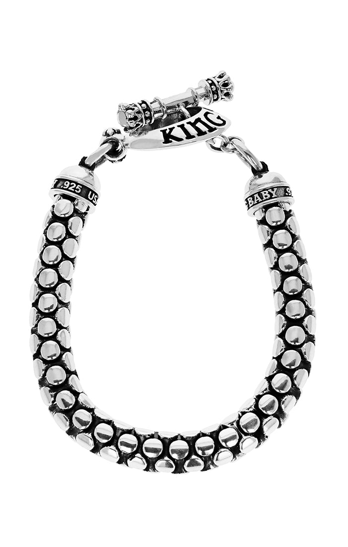 Kinnaird Bagpipes - Silver Kera Bracelet Extender 24952