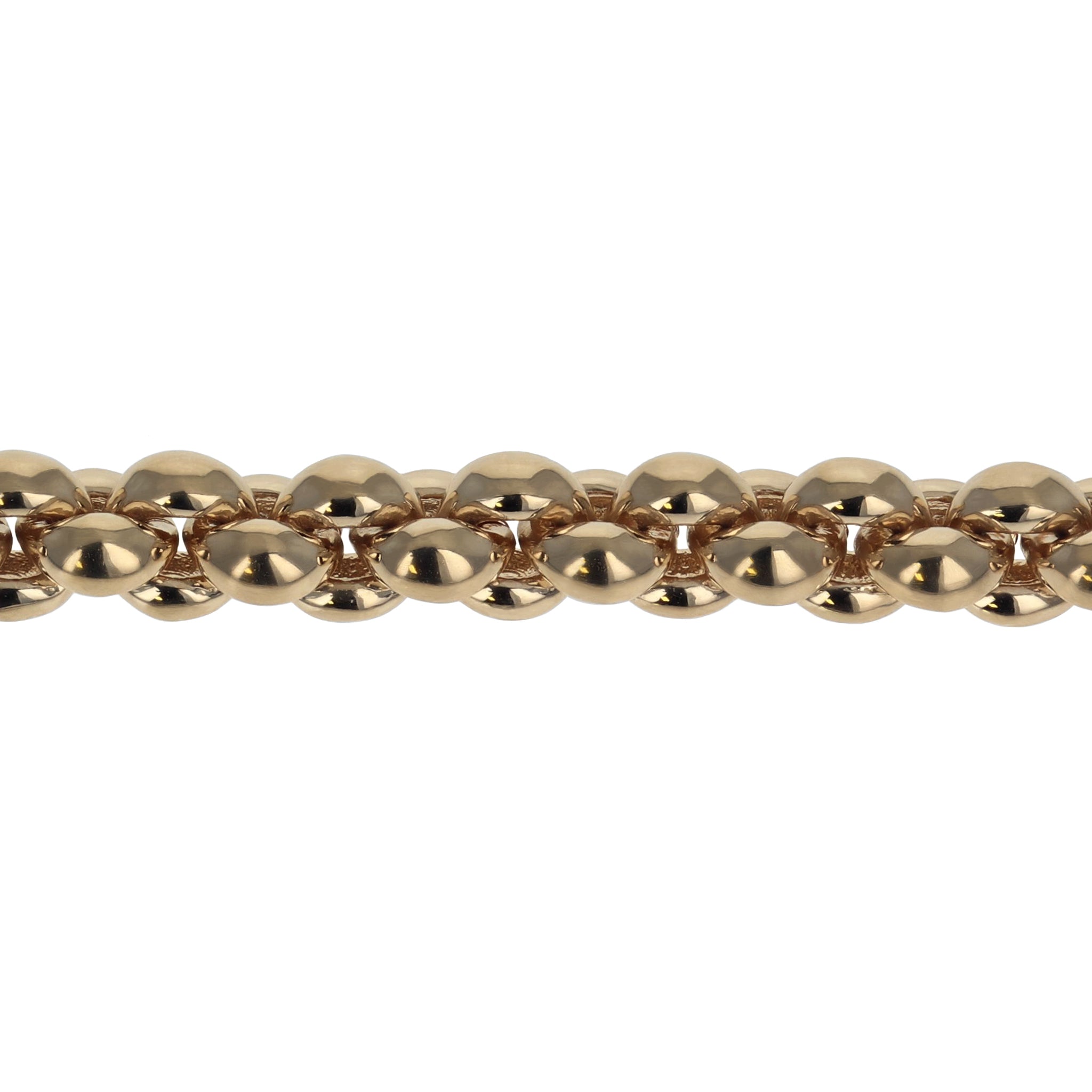 10K Gold Small Infinity Link Bracelet