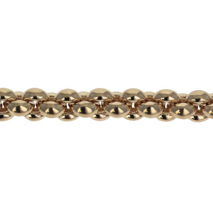 Close product shot 10K Gold Small Infinity Link Bracelet