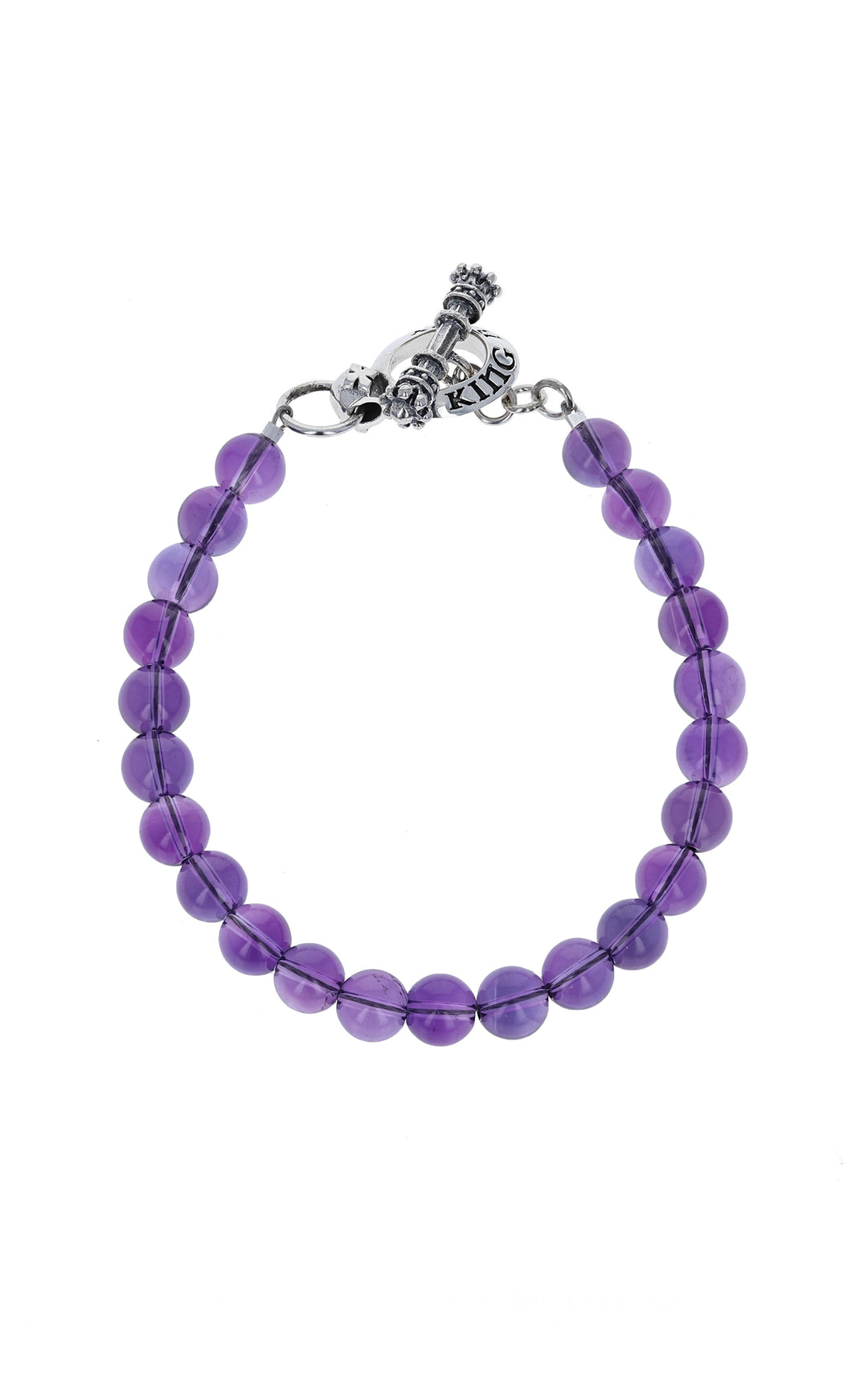 king baby womens amethyst bracelet