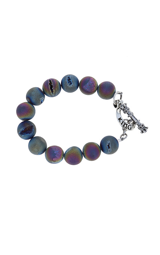 druzy bracelet handcrafted by king baby