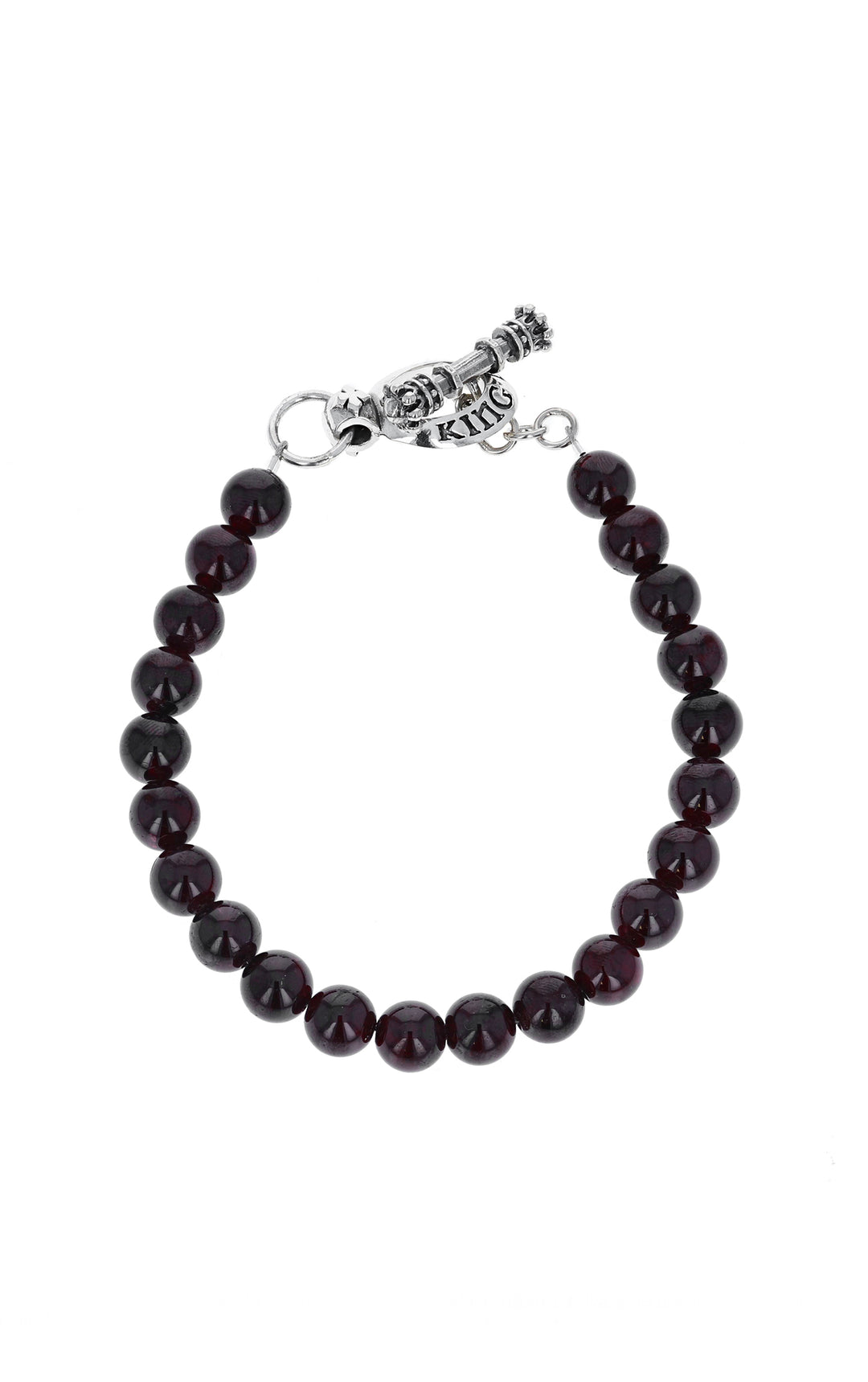 king baby womens garnet bracelet